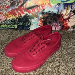 All Red Vans